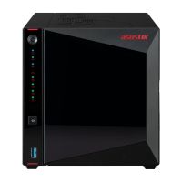 asustor as5404t servidor de almacenamiento nas ethernet negro