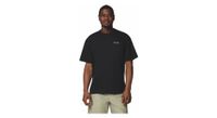 camiseta columbia black butte graphic negra hombre