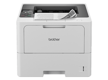 Impresora láser - Brother HL-L6210DW, Monocromo, Dúplex Automático, Red Cableada y WiFi, Blanco