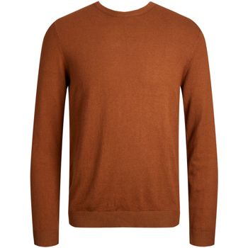 Jack & Jones Jersey 12194859 PKTBWO BASIC KNIT CREW NECK CAMBRIDGE BROWN para hombre