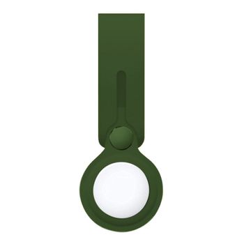 Cool Loop Llavero Silicona Verde Compatible con AirTag