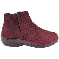 arcopedico botines botin ardales licra burdeos para mujer
