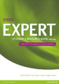 expert first 3rd edition student s resource book with key