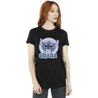 disney camiseta ohana para mujer