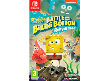 Nintendo Switch Bob Esponja Battle for Bikini Bottom Rehydrated