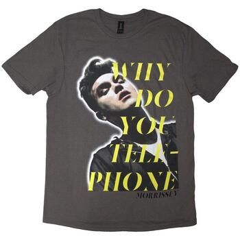 Morrissey Camiseta Why Do You Telephone? para mujer
