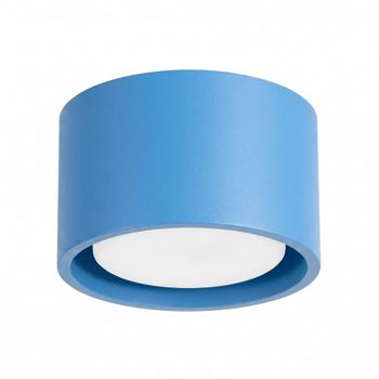 Plafone azul claro aluminio alt. 6 cm