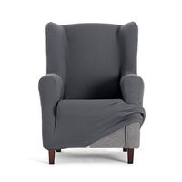 funda sofa bielastica bronx orejero  rufino diaz gris oscuro