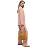 karl lagerfeld bolso bolso hobo de ante color caramelo para mujer