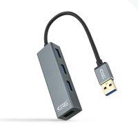 nanocable hub 4 puertos usb 30 gris
