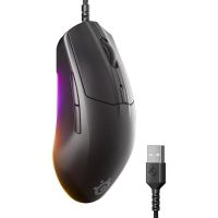 raton gaming steelseries rival 3 gen 2 con cable 8500 dpi 6 botones 135ms latencia negro