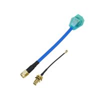 antena fpv omnidireccional de polarizacion circular con recubrimiento de oro tjrc 58 ghz 20-30 dbi con conector sma