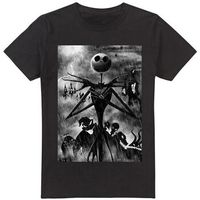 nightmare before christmas camiseta tv4045 para hombre