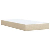 colchon tamano 90x200 cm tela beige