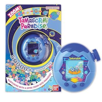 Mascota virtual interactiva - Bandai, Tamagotchi Water Paradise (Azul)