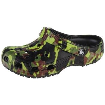 Crocs Zuecos Classic Spray Camo Kids Clog para niño