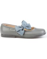 de angelitos zapato francesitas piel 519 gris