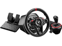 volante - thrustmaster t128 shifter pack de carreras y th8s add-on compatible con xbox pc negro