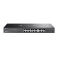 tp-link omada sg2428lp switch gestionado l2l2 gigabit ethernet 101001000 energaa sobre ethernet poe gris