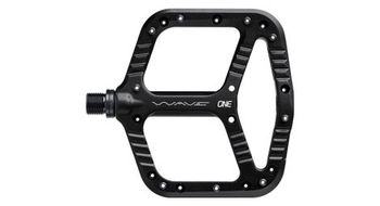 Pedales planos oneup wave negro