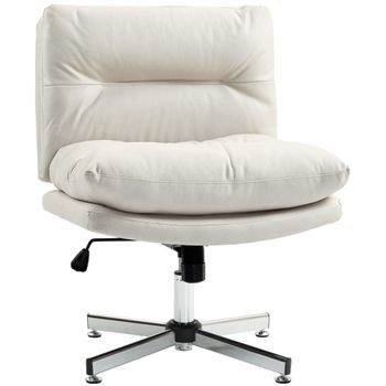 Silla de oficina 65x65x94 cm gris claro