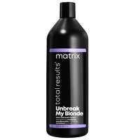 matrix total results unbreak my blonde sulfate-free strengthening conditioner 1000ml