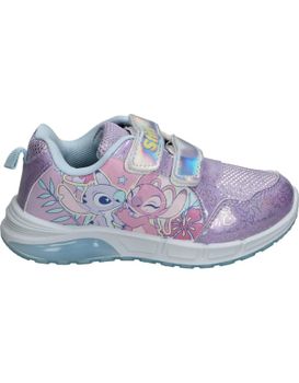 Zapatillas Con Luces Lilo&stitch De Leomil Moradas Ls001685 28