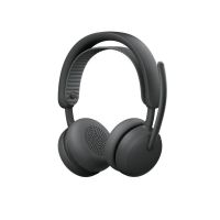 auriculares logitech zone wireless 2 inalambricos bluetooth con cancelacion de ruido usb-c uso profesional color grafito