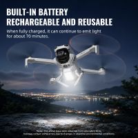 startrc - tren de aterrizaje led para dron dji lito x11 accesorio con patas de tripode extensibles y luces led intermitentes 325g