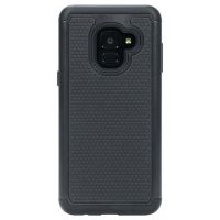 mobilis funda rugorizada bumper negra para samsung galaxy a8