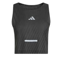 adidas adi365 climacool crop  camiseta de running mujeres-negro