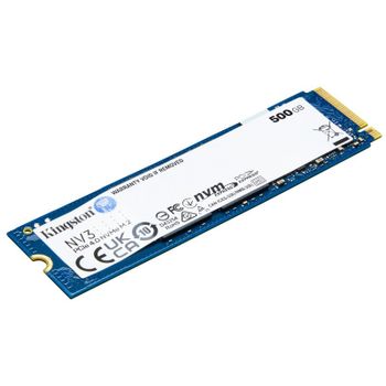 Kingston NV3 500GB SSD M.2 NVMe 2280 PCIe 4.0 3D NAND