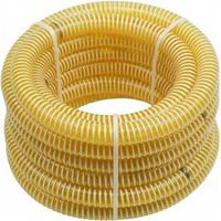 espiroflex manguera de aspiracion e impulsion alimentaria 25 mm 50 metros flexible pvc con espiral reforzada uso alimentario modelo transliquid s