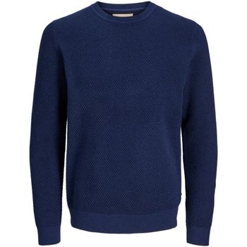 Jack & Jones Jersey 12265328 JPRBLUNOAH KNIT CREW NECK BF LN NIGHT SKY para hombre
