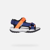 geox borealis junior azul marinonaranja
