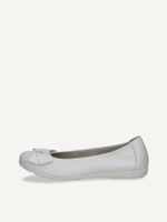 caprice ballerina white made of leather size 40