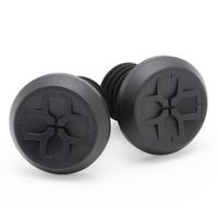 duo resilite plastic bar ends black
