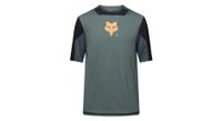 camiseta de manga corta fox defend creation verde para hombre