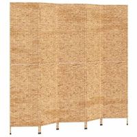 biombo de 5 paneles jacinto de agua 205x180 cm vidaxl