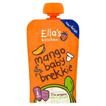 Ellas Kitchen 6 Month Organic Mango Baby Brekkie