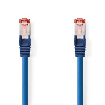 Cable de red Nedis CCGL85221BU100 Cat6 S/FTP 10 m Azul