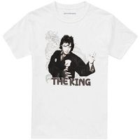 elvis presley camiseta fighting king para mujer