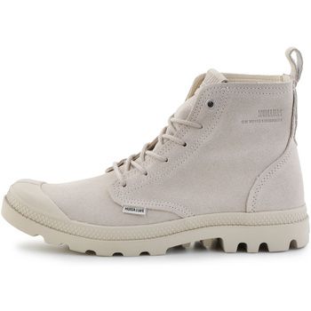 Palladium Zapatillas altas Pampa Hi Skin 74379-155-M White Cap Gray para hombre