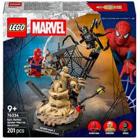 lego marvel batalla legendaria spider-man vs sandman