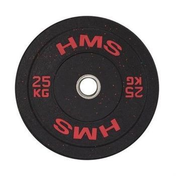 Parachoques Olímpico 25 Kg Placa Roja Hms Htbr25