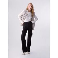 liu jo pantalones pantalones regular fit en punto milano para mujer