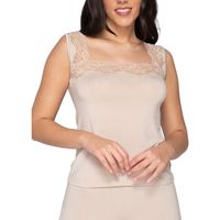 luna splendida camiseta tirantes top sin mangas micro touch splendida para mujer