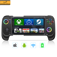 dinofire-mando para telefono movil joystick para iphone control android controlador bluetooth gatillo con efecto hall palo juego movil