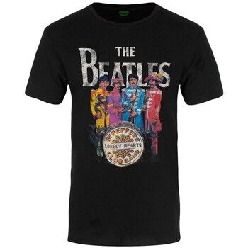 The Beatles Camiseta manga larga Sgt Pepper para mujer