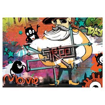 Papel Pintado 3d - Street Movie (300x210 Cm)